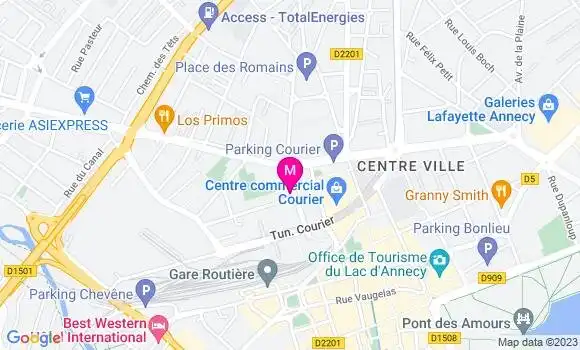 Localisation Restaurant  Chez Pen