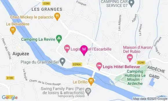 Localisation Restaurant  Au Bout du Monde