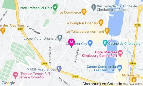 Localisation Restaurant Grill Théo Grill