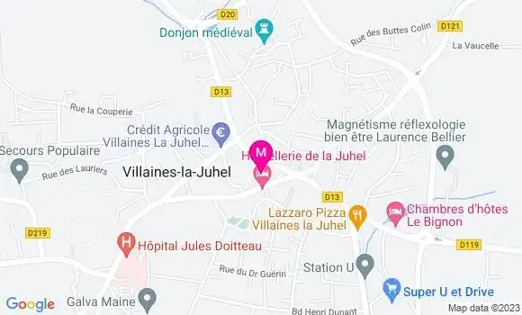 Localisation Café La Gouline