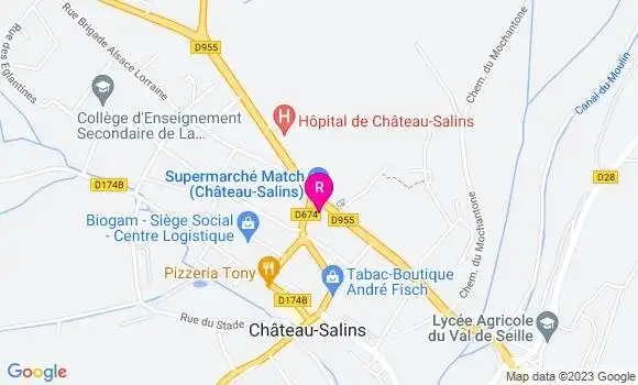 Localisation Restaurant  Au P