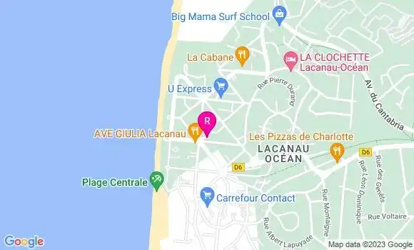 Localisation Le Bistrot des Cochons