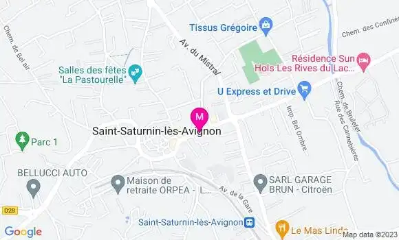 Localisation Restaurant  La Terrasse