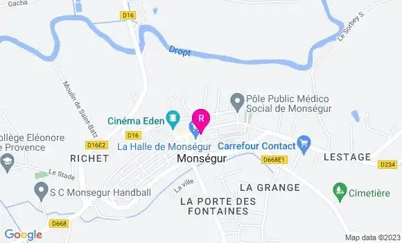 Localisation Restaurant  Dolce