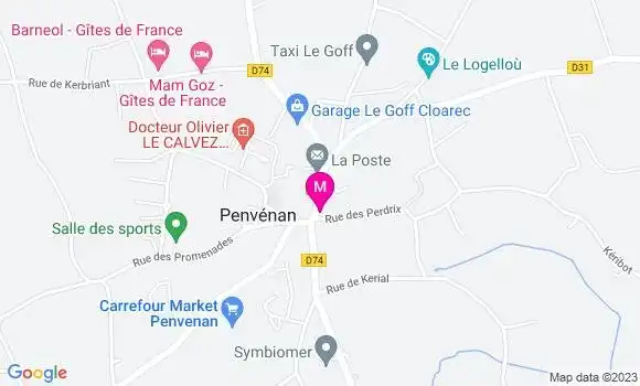 Localisation Restaurant  Le Crustacé