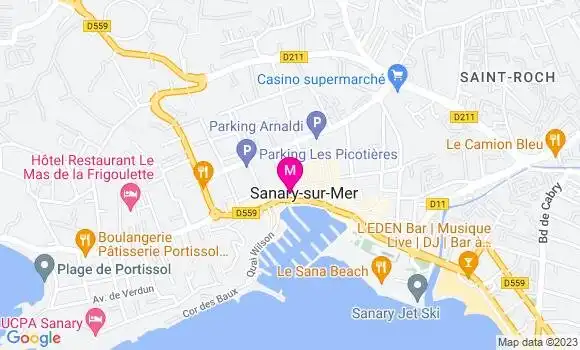 Localisation Pizzeria Le Grillon