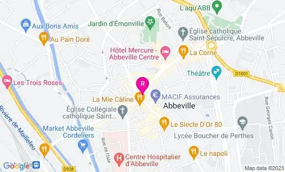Localisation Restaurant Bar Mathis