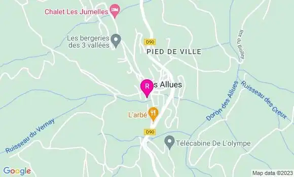 Localisation Restaurant  En