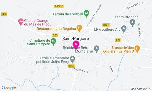 Localisation Restaurant  Le Commerce