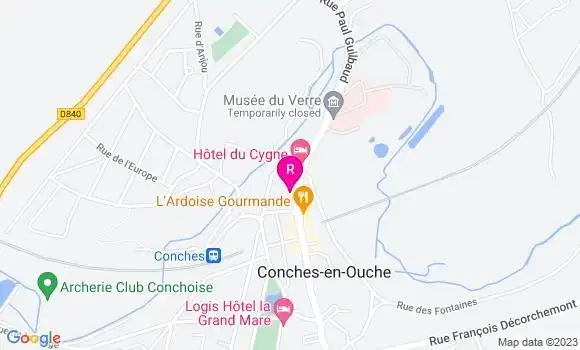 Localisation Pizzeria L