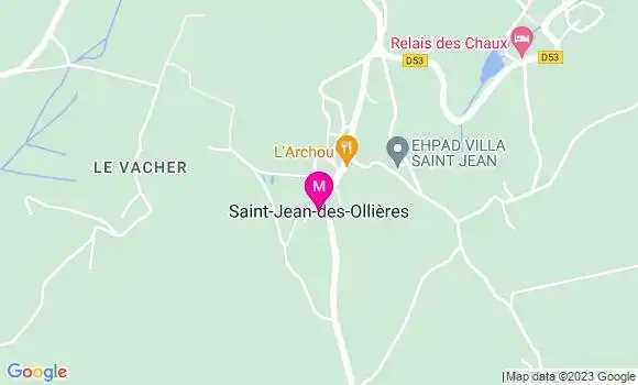 Localisation Restaurant  L