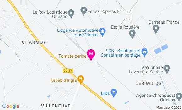 Localisation Restaurant  Tomate Cerise