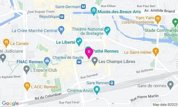 Localisation Le Bistrot