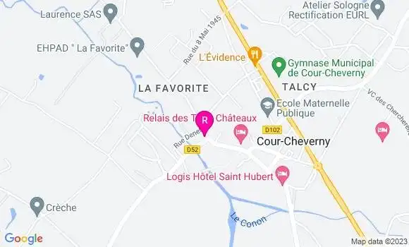 Localisation La Vieille Auberge