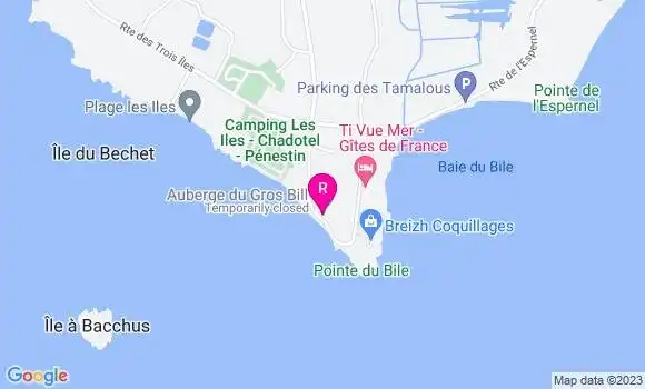 Localisation Auberge du Gros Bill
