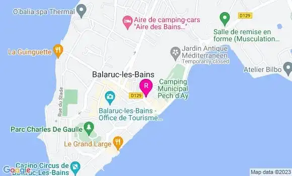 Localisation Restaurant  Le Villamande