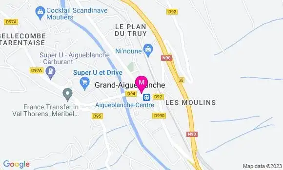 Localisation Restaurant Grill Le Grillon