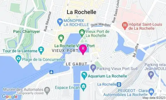 Localisation Restaurant  Chez Hugo