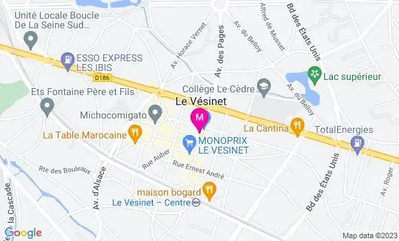 Localisation Restaurant  Le Village