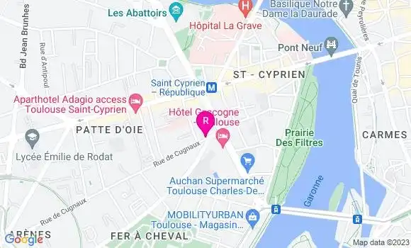 Localisation Restaurant  L