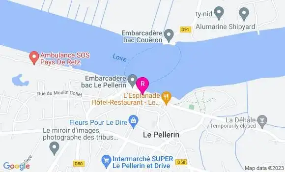 Localisation Café de la Loire