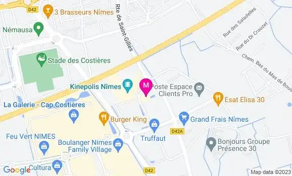 Localisation Memphis Restaurant Diner