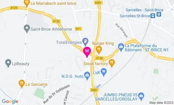 Localisation Restaurant  Le Relais Fleury Chez les Filles