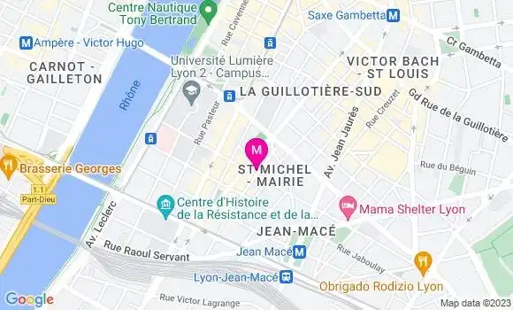 Localisation Restaurant  Le Marlow