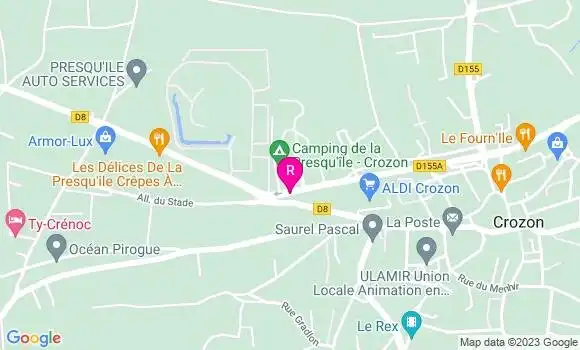 Localisation Pizzeria L