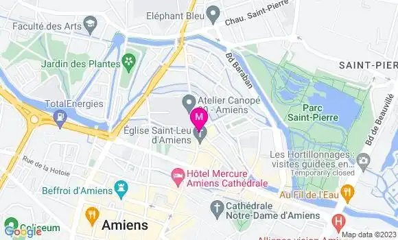 Localisation Restaurant Bar Les Enfants Terribles