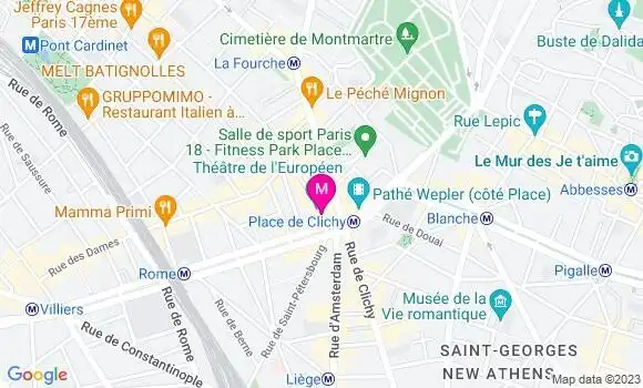Localisation Restaurant Bar Le Cyrano