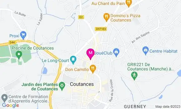 Localisation Le Café de Paris
