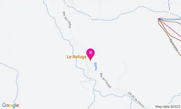 Localisation Restaurant  Le Refuge
