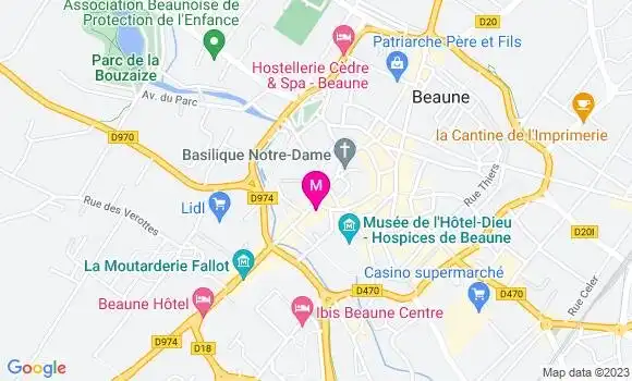 Localisation Restaurant Grill La Grilladine