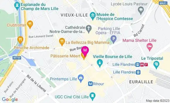 Localisation Restaurant  N