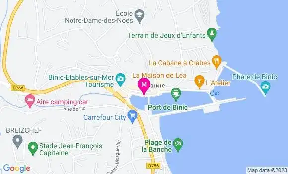 Localisation Restaurant  L