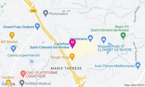 Localisation Restaurant  La Fontaine aux Saveurs