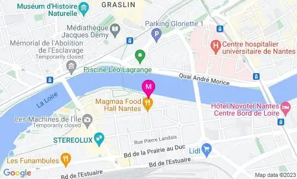 Localisation Restaurant  Au Bureau