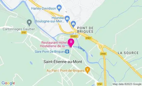 Localisation Restaurant  Hostellerie de la Rivière
