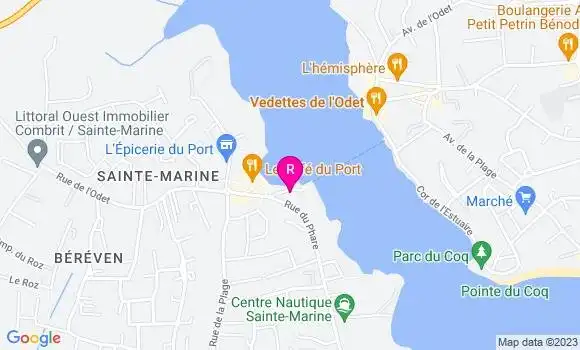 Localisation Bistrot du Bac