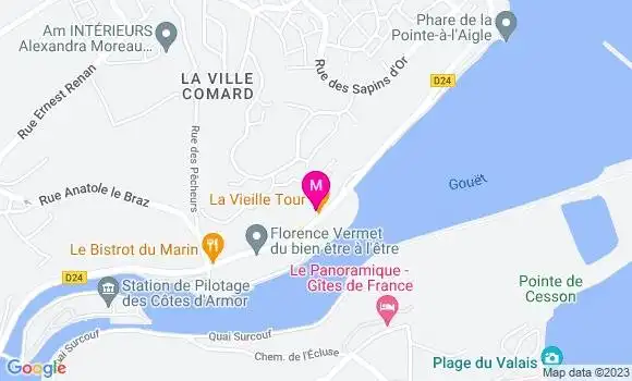 Localisation Restaurant Gastronomique La Vieille Tour