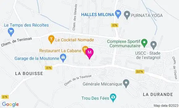 Localisation Restaurant  Chez Pascaline