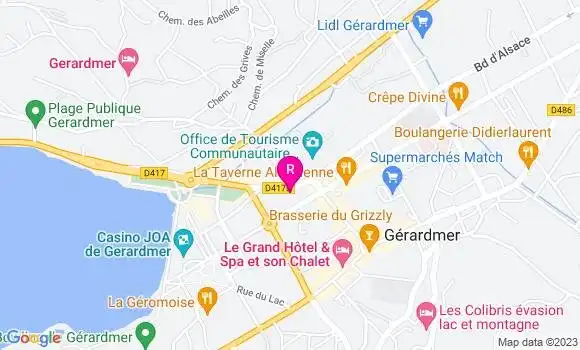 Localisation Restaurant  Le Couaroge