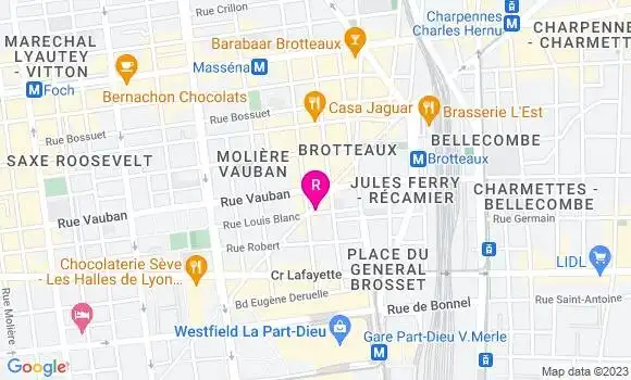 Localisation Restaurant  L