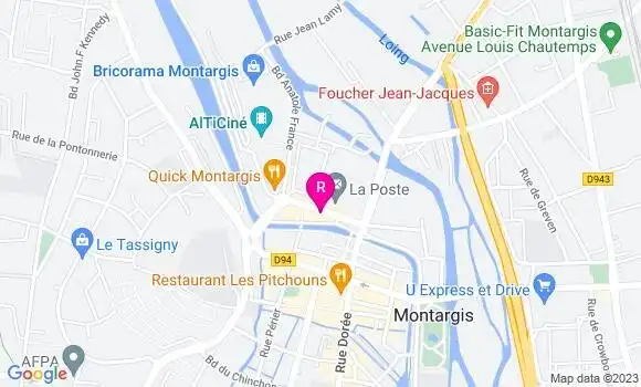 Localisation Restaurant  La Licorne