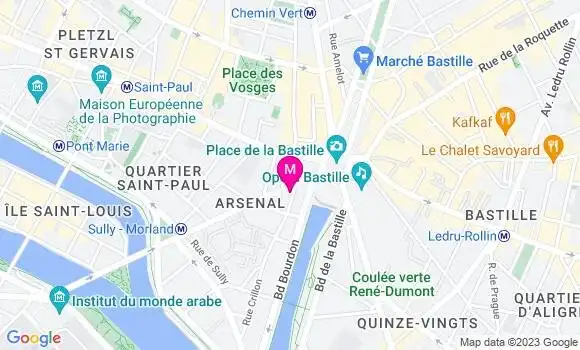 Localisation Restaurant  Le Week End