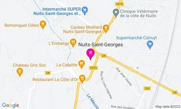 Localisation Restaurant  O