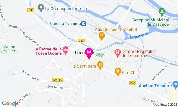 Localisation Restaurant  La Tropicale