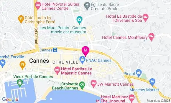 Localisation Restaurant  La Villa Bleue