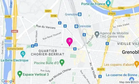 Localisation Brasserie La City